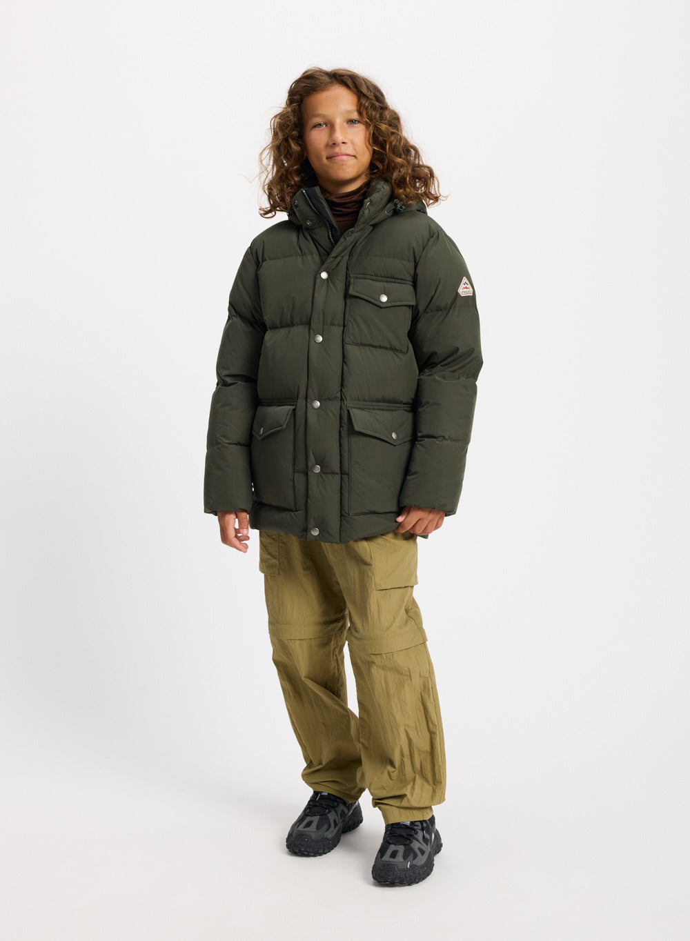 doudoune-pyrenex-soal-enfant-kaki-0-c-20-c-capuche image 3