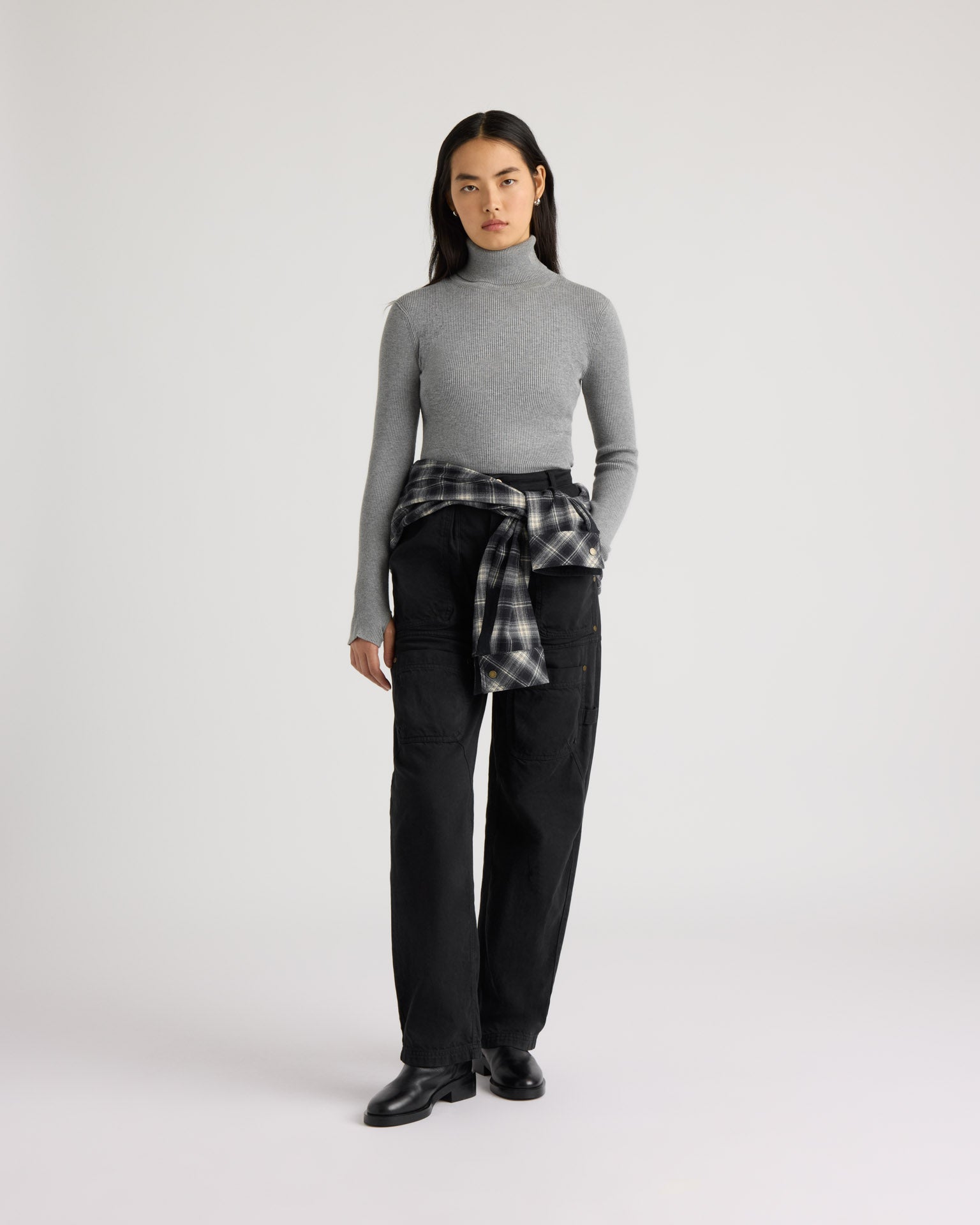 kanuk-kiamika-pantalon-cargo-femme-jambe-ballon-coton image 1