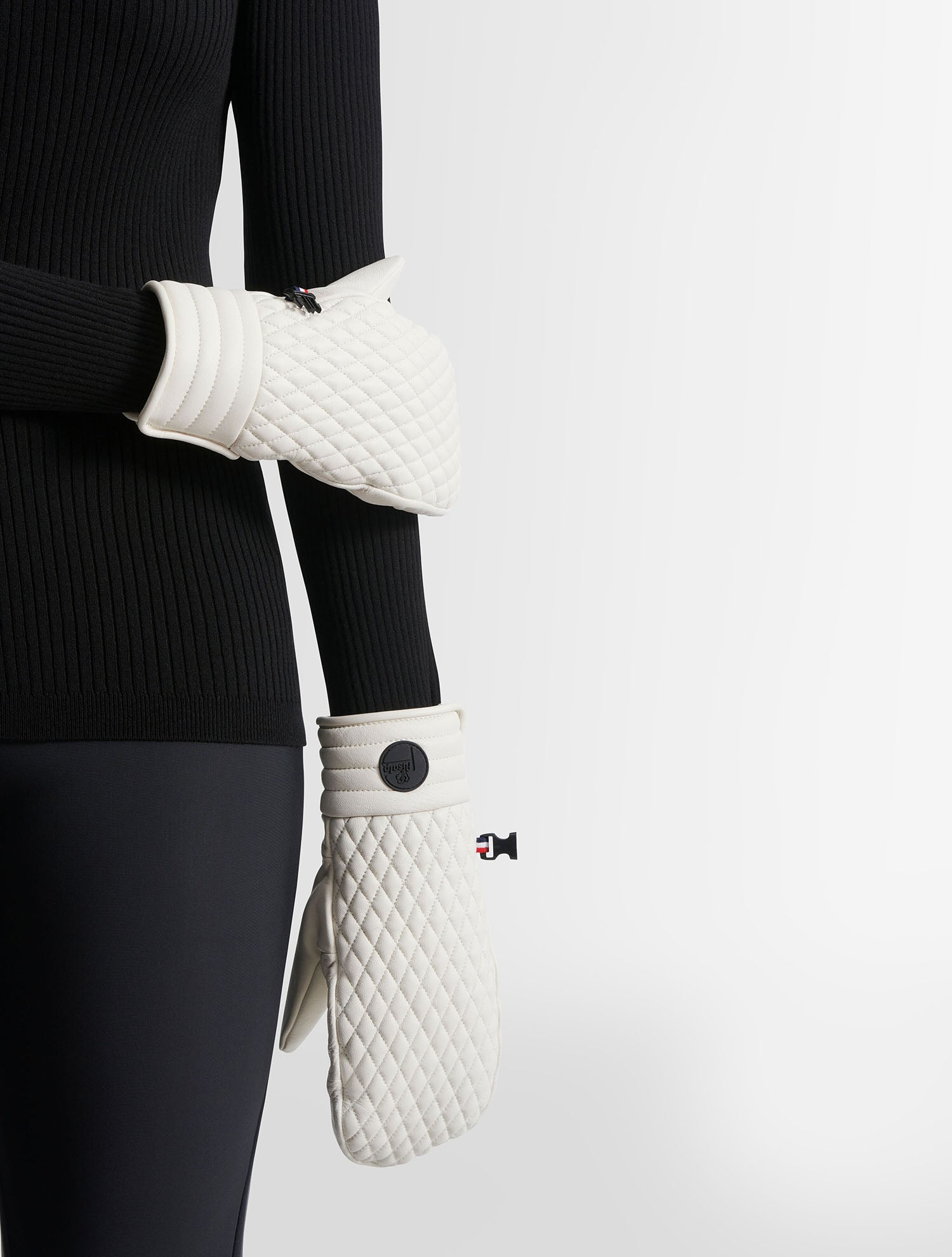 fusalp-moufles-de-ski-athena-mitten-cuir-smock-primaloft image 4