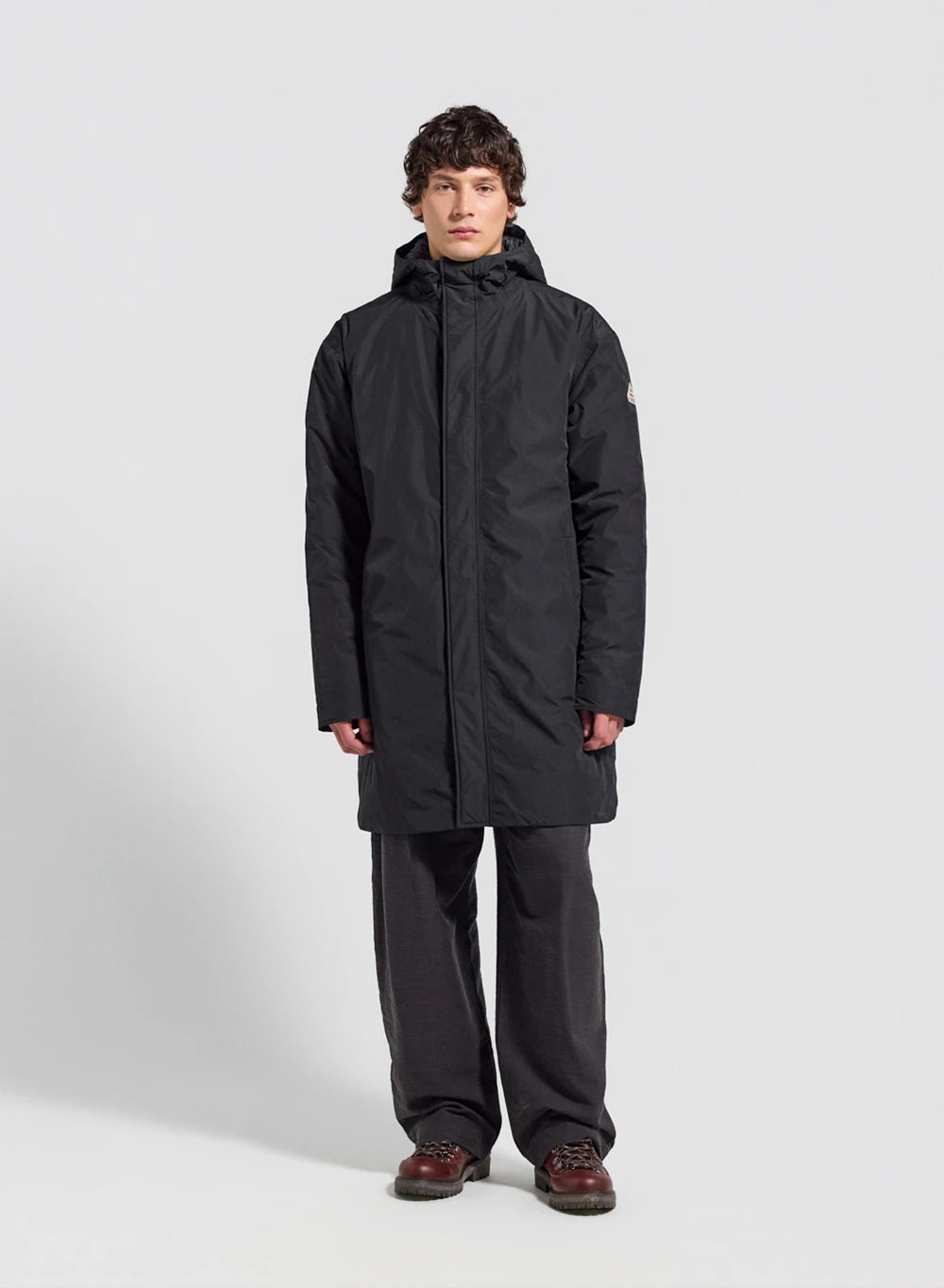 pyrenex-puigmal-parka-matelass-e-imperm-able-longue-homme-noire image 1