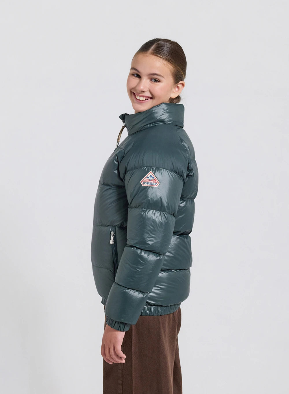 doudoune-enfant-pyrenex-vintage-mythic-vert-fonc image 5