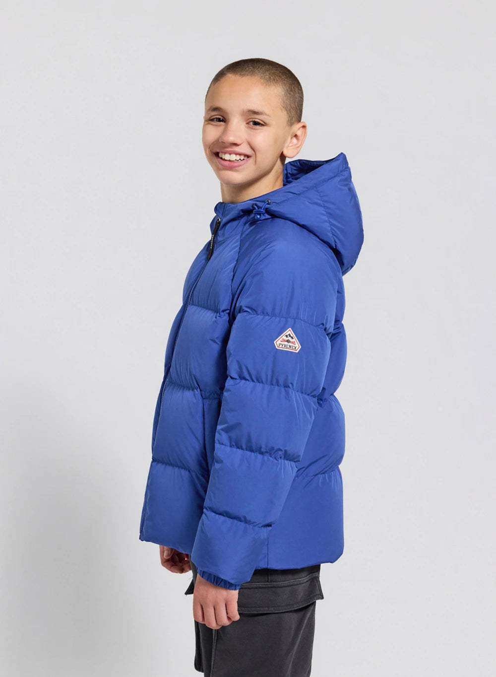 doudoune-enfant-unisexe-capuche-pyrenex-sten-smooth-bleue-mat image 5