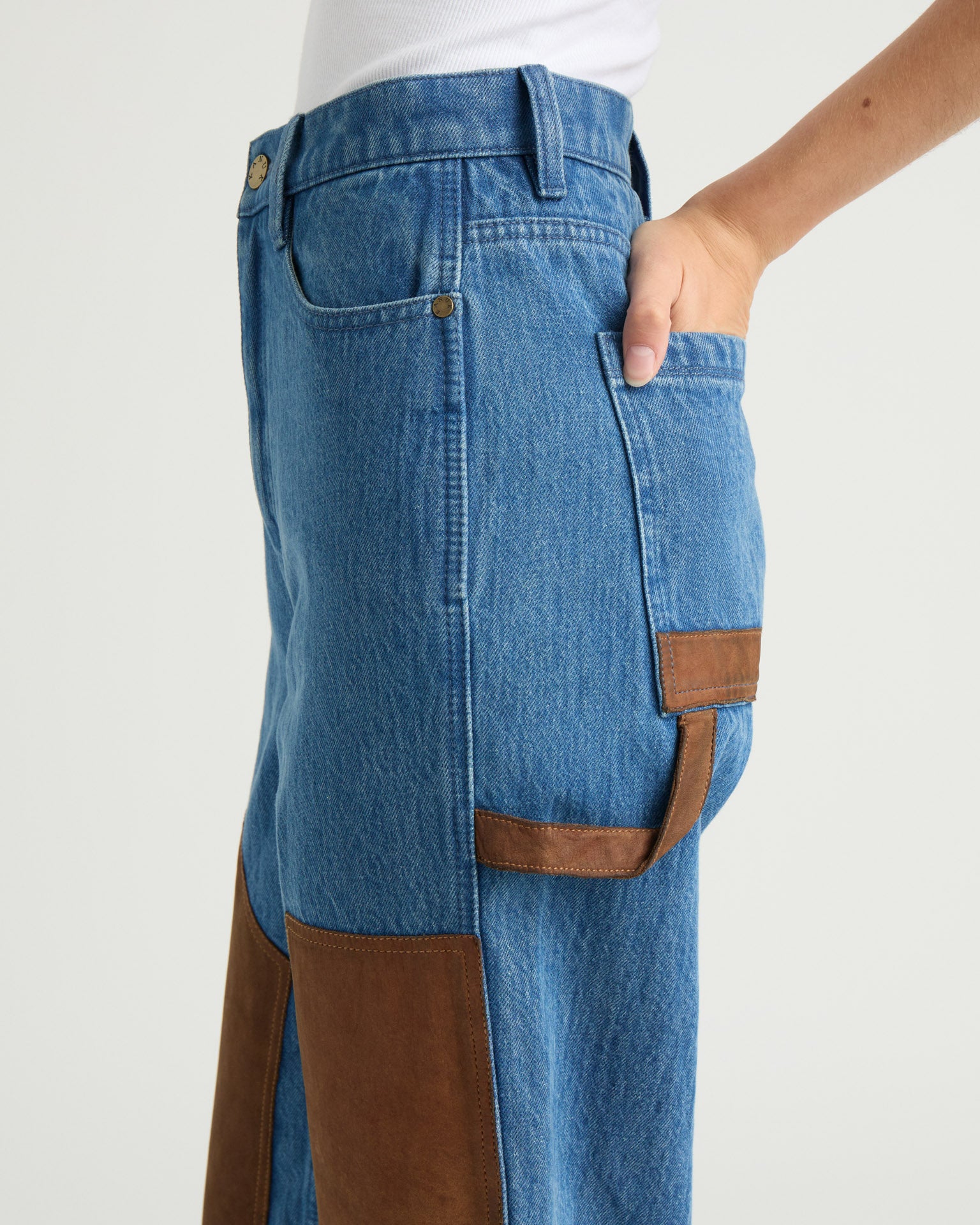 kanuk-carcajou-jean-taille-haute-coupe-droite-femme image 5