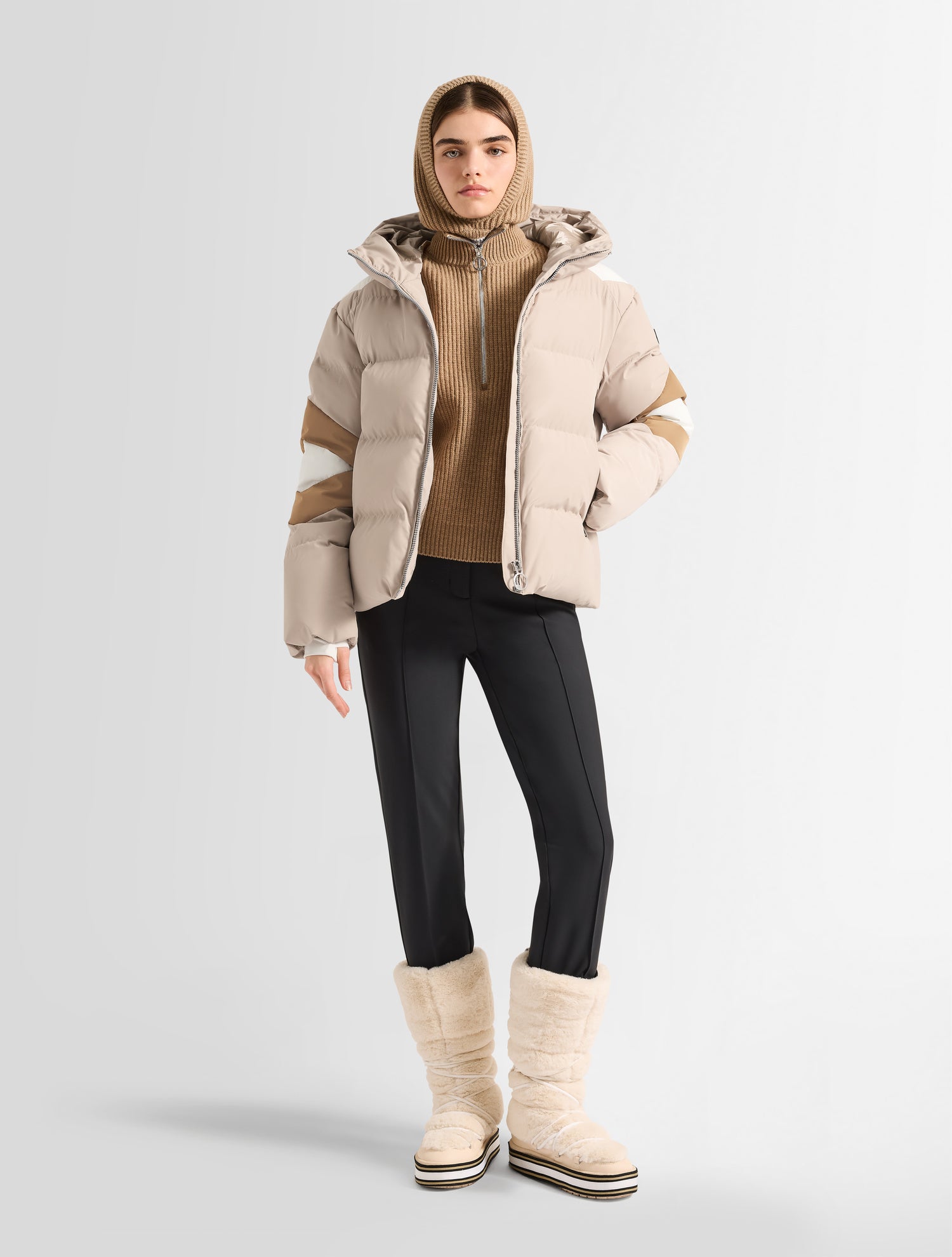fusalp-charloy-doudoune-de-ski-femme-courte-colorblock image 1
