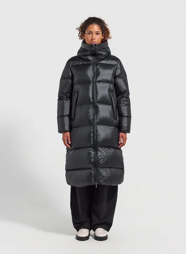 pyrenex-oriela-doudoune-longue-femme-noire image 1