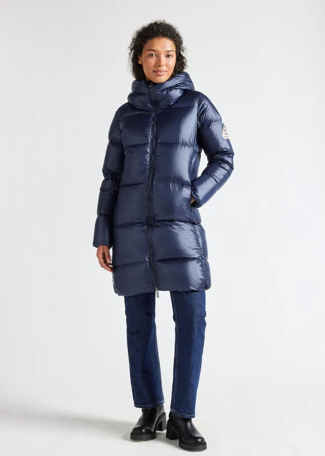 pyrenex-tamara-doudoune-longue-femme-amiral-made-in-saint-sever image 1