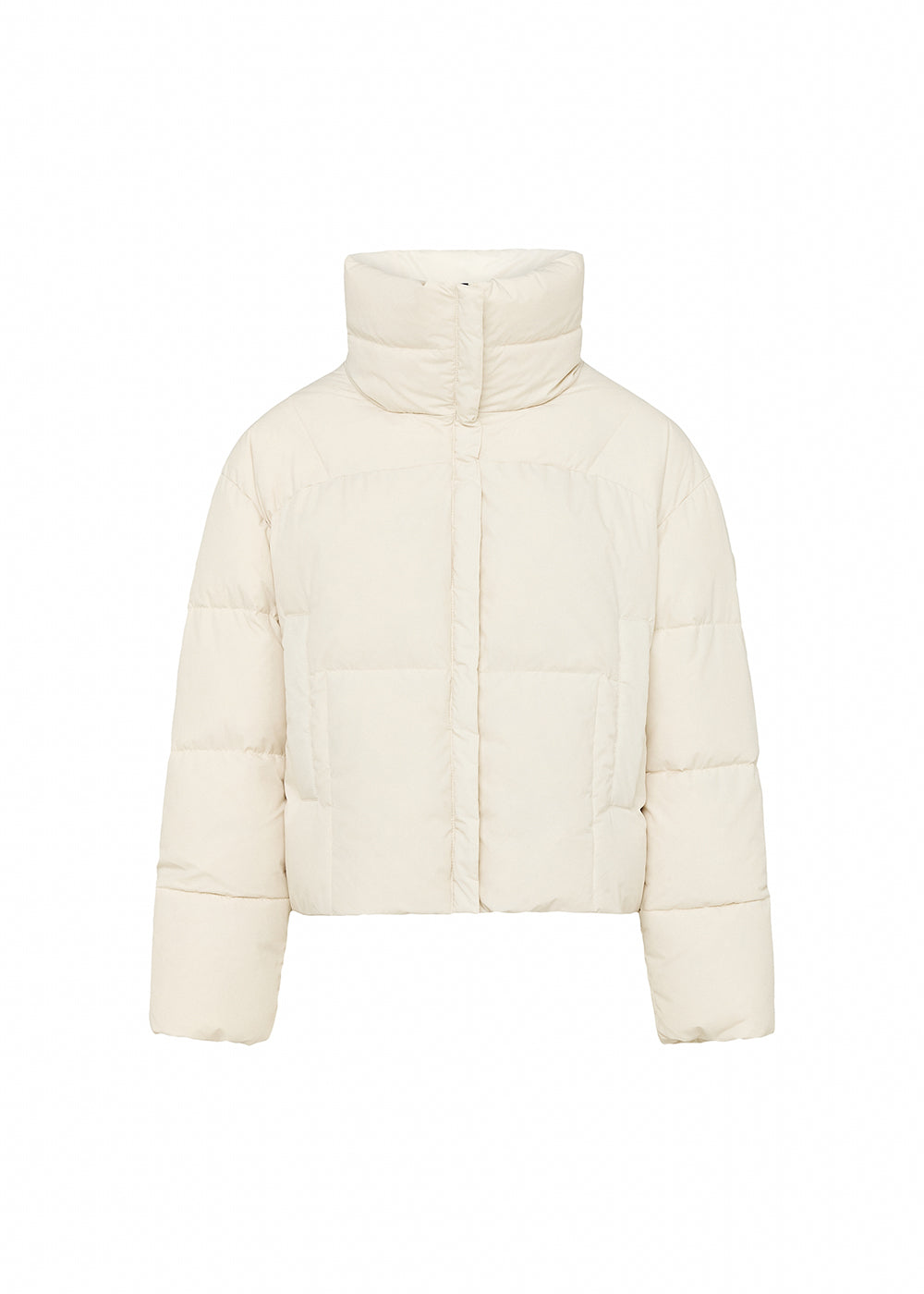 pyrenex-harmonie-crop-doudoune-courte-femme-beige-clair image 5