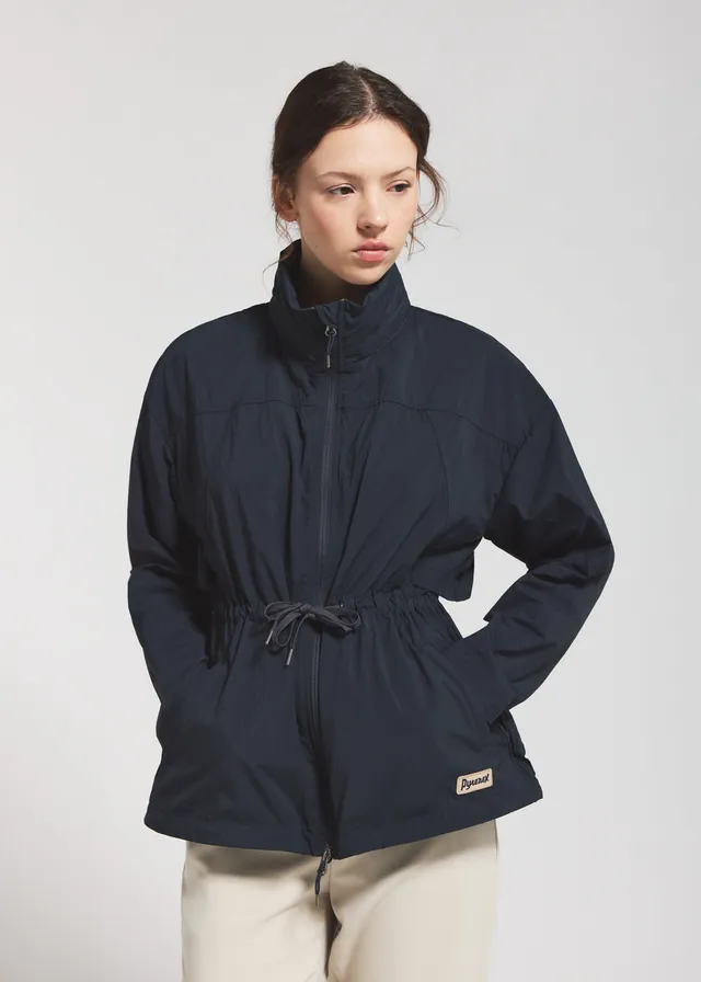 pyrenex-climb-coupe-vent-court-femme-bleu-marine image 1