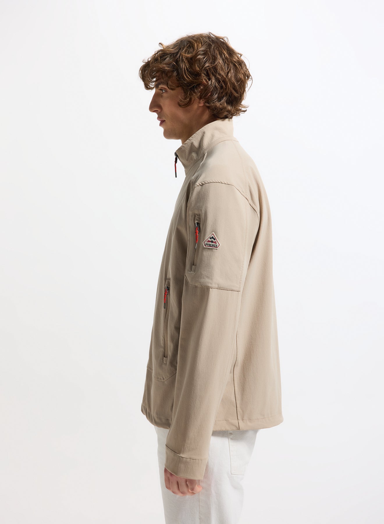 pyrenex-lane-veste-l-g-re-homme-beige-ultra-stretch-coupe-vent image 4