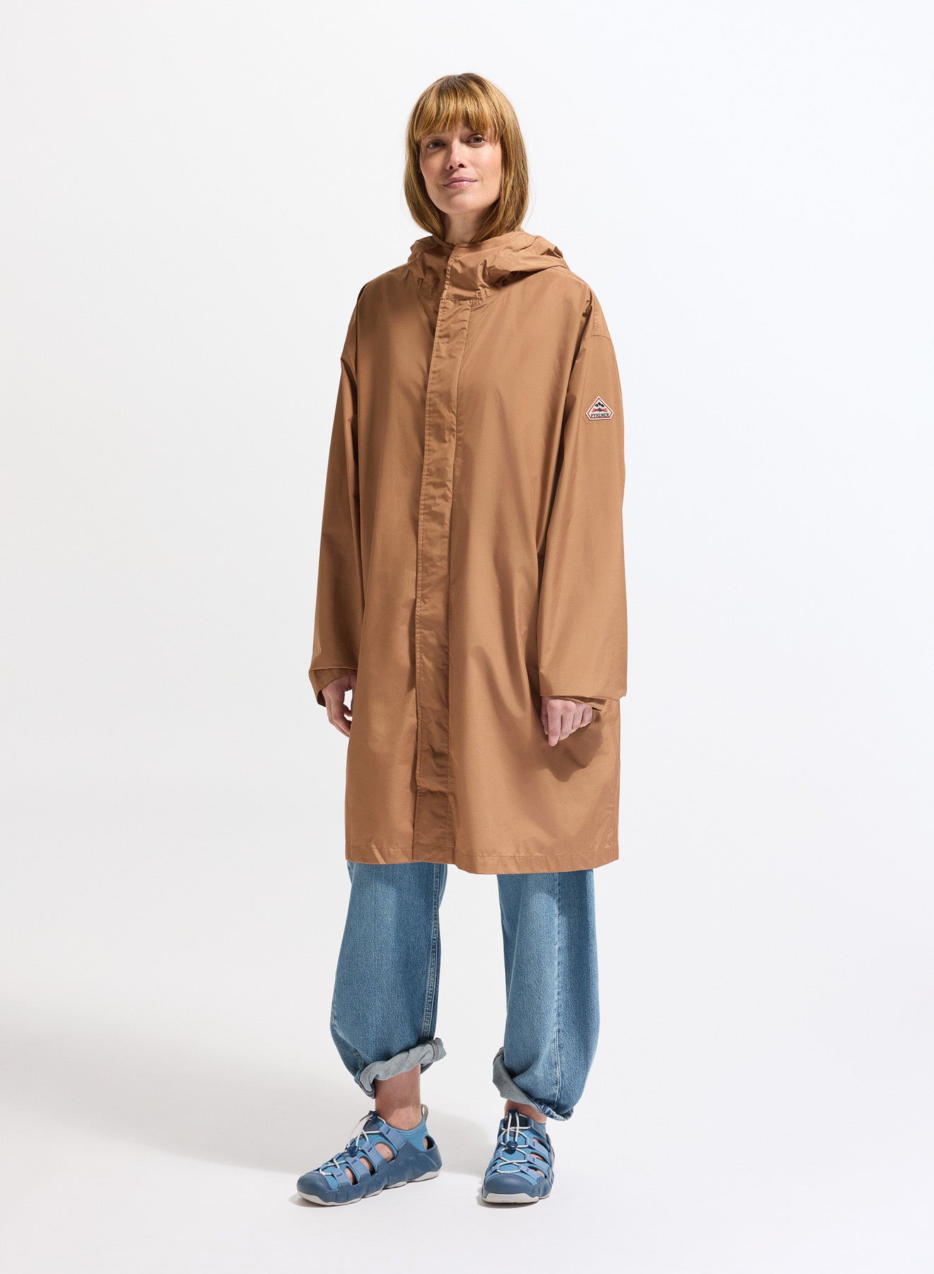 pyrenex-eissaure-parka-longue-imperm-able-unisexe-marron image 2