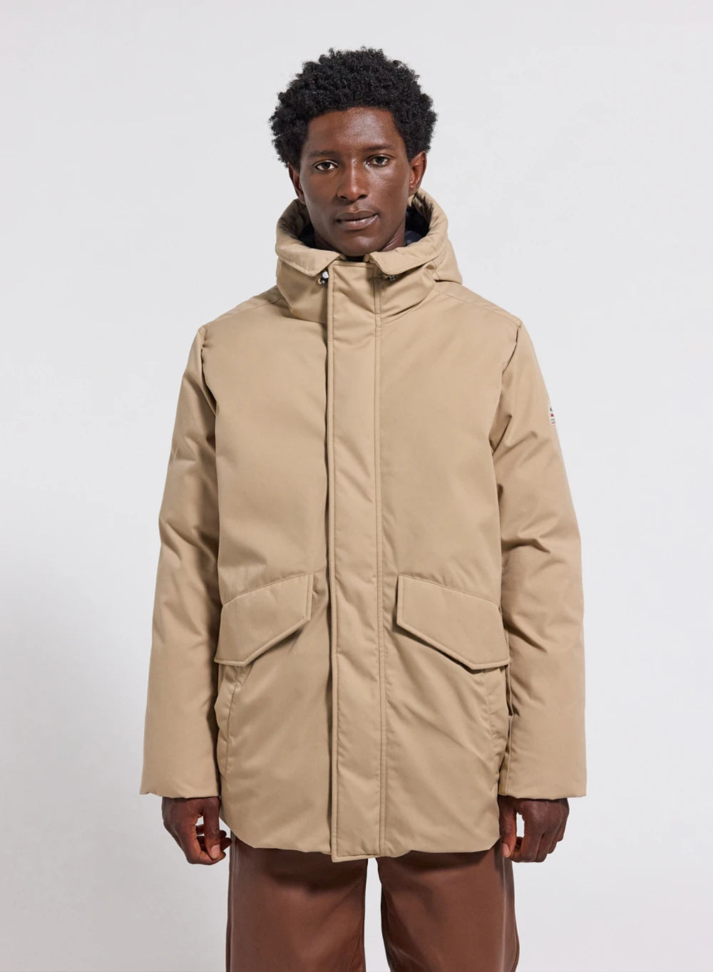 pyrenex-fingal-parka-matelass-e-homme-beige-clair image 1