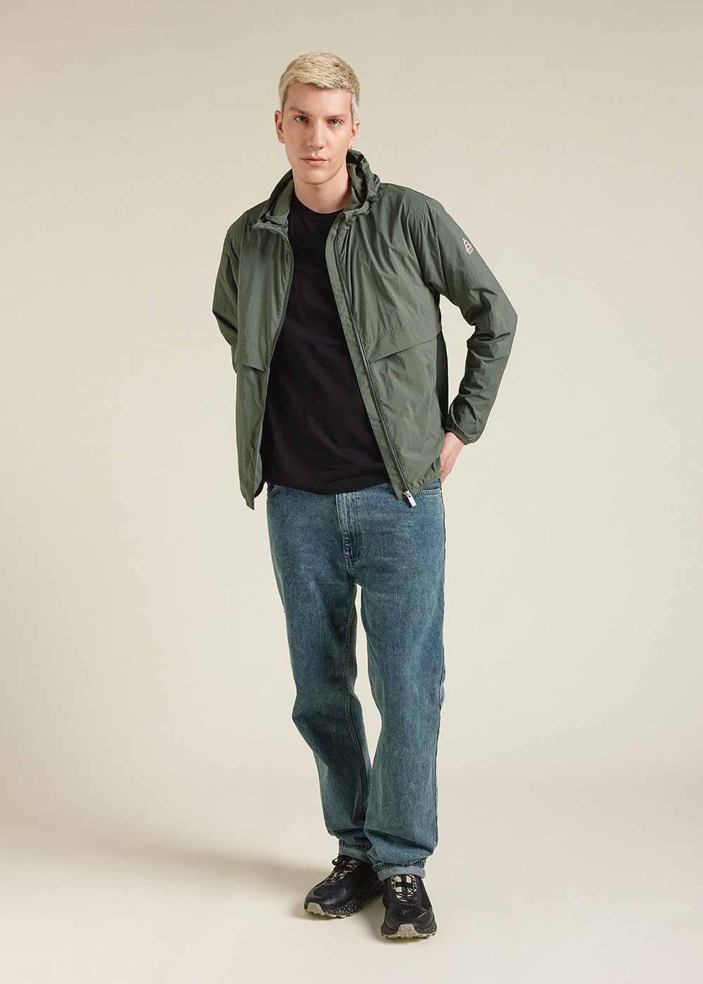 pyrenex-ridge-coupe-vent-unisexe-capuche-jungle image 1