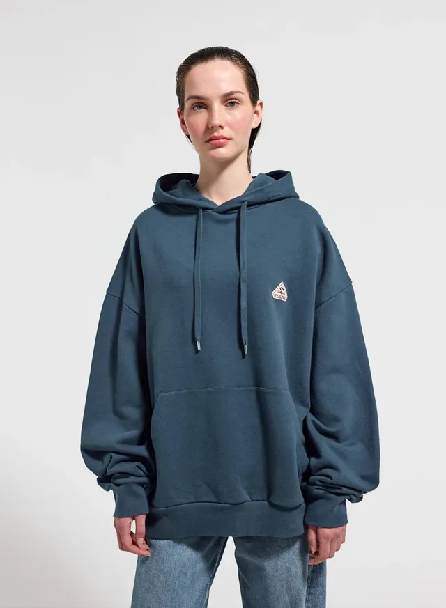 pyrenex-journey-sweat-capuche-unisexe-coton-bio-bleu-azur image 1