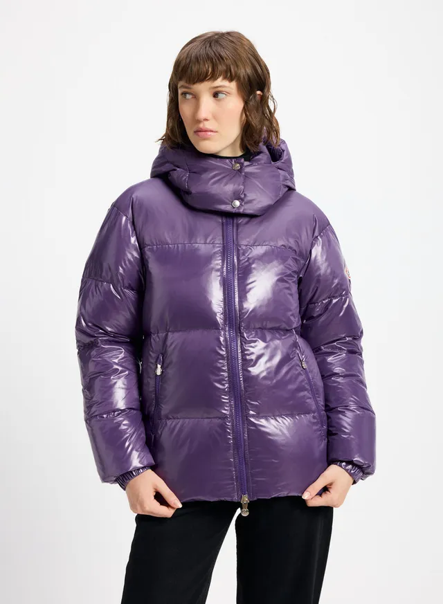 pyrenex-lively-doudoune-brillante-femme-violette image 1
