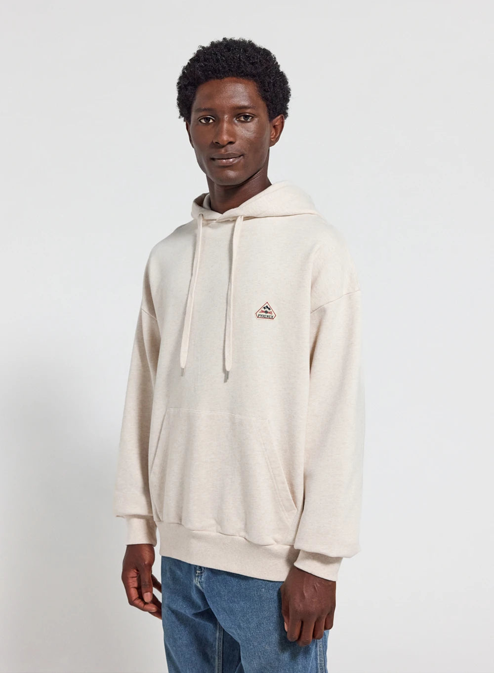 pyrenex-journey-sweat-capuche-unisexe-cr-me-coton-bio image 1
