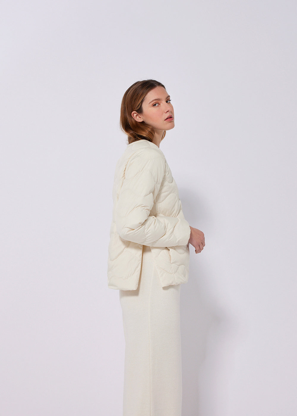 pyrenex-frida-sweat-matelass-milk-duvet image 2