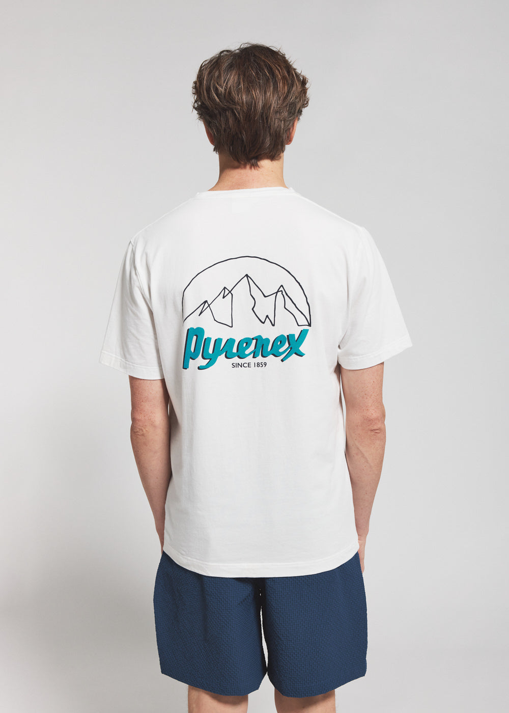 pyrenex-hill-t-shirt-unisexe-en-coton-biologique-blanc image 4