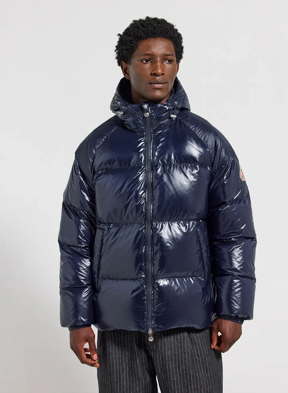 pyrenex-sten-doudoune-unisexe-capuche-bleu-marine image 1