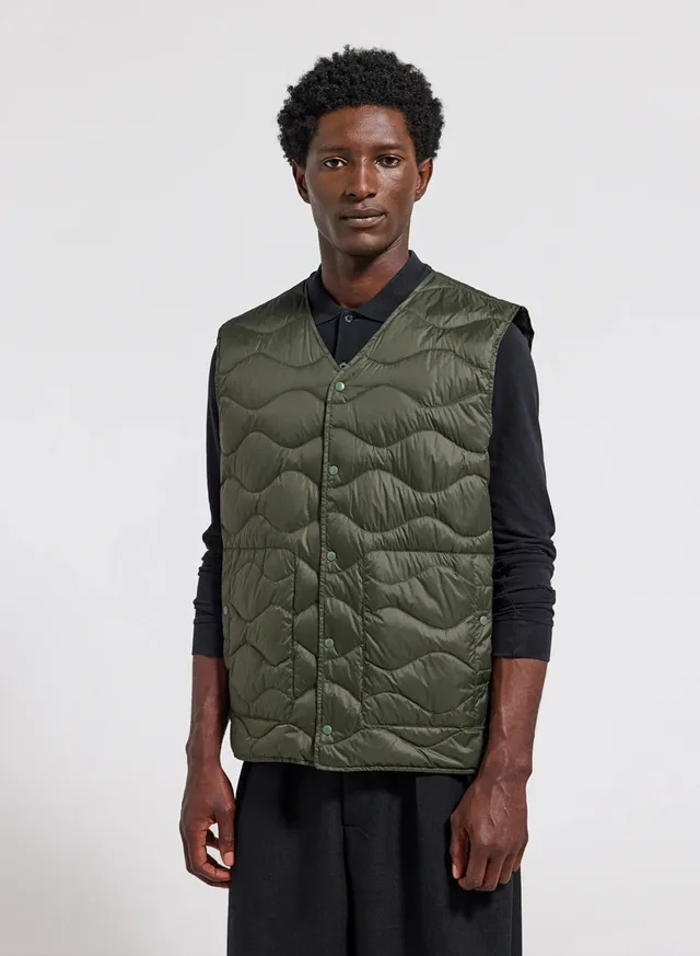 pyrenex-handy-vest-doudoune-sans-manches-homme-verte-kaki image 1