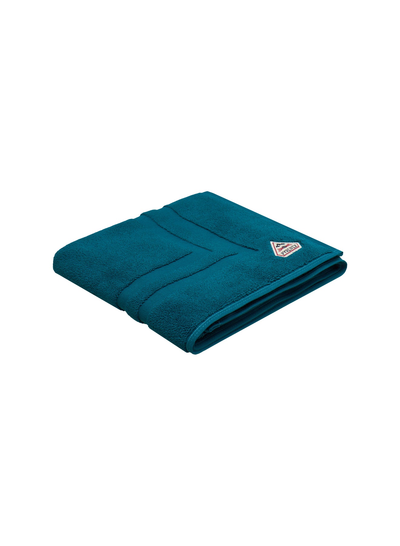 hana-tapis-de-bain-bleu-paon-100-coton-1000-g-m2 image 2