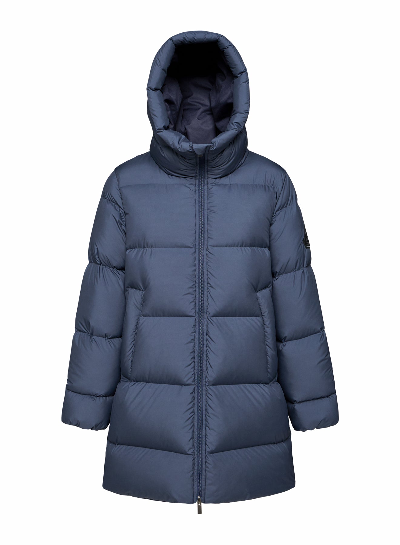 pyrenex-colibri-doudoune-mi-longue-femme-bleu-fonc image 7