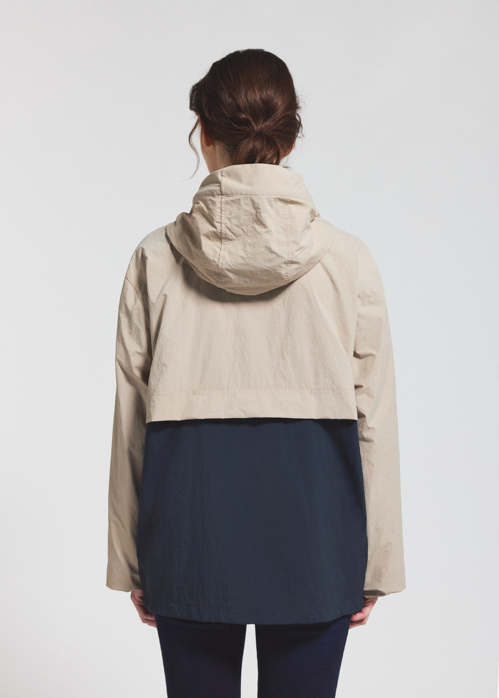 pyrenex-soulere-coupe-vent-unisexe-capuche-beige image 7