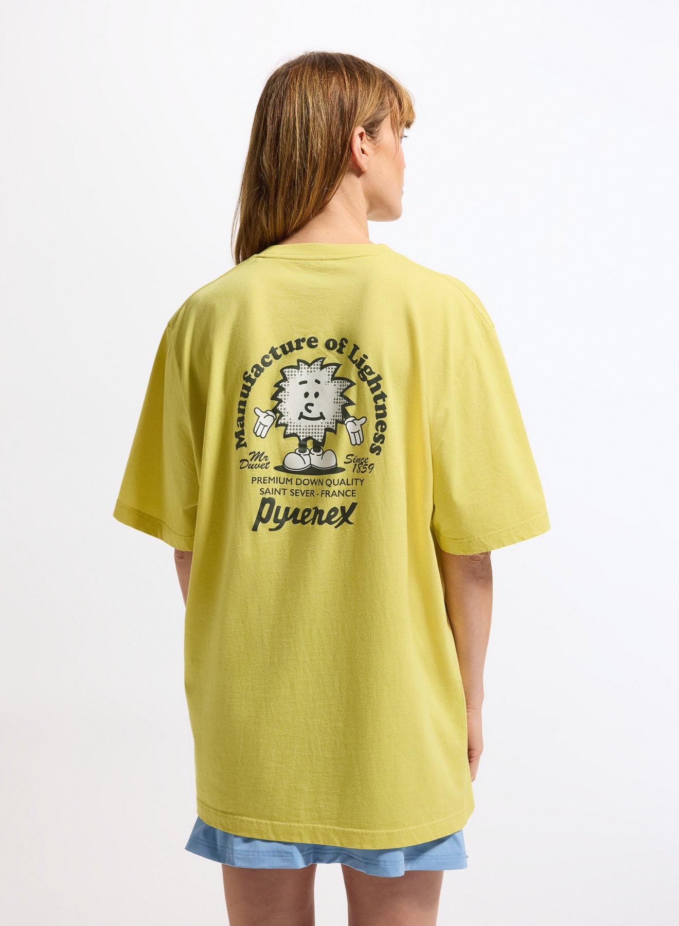 pyrenex-mfg-tee-t-shirt-unisexe-en-coton-biologique-jaune image 5