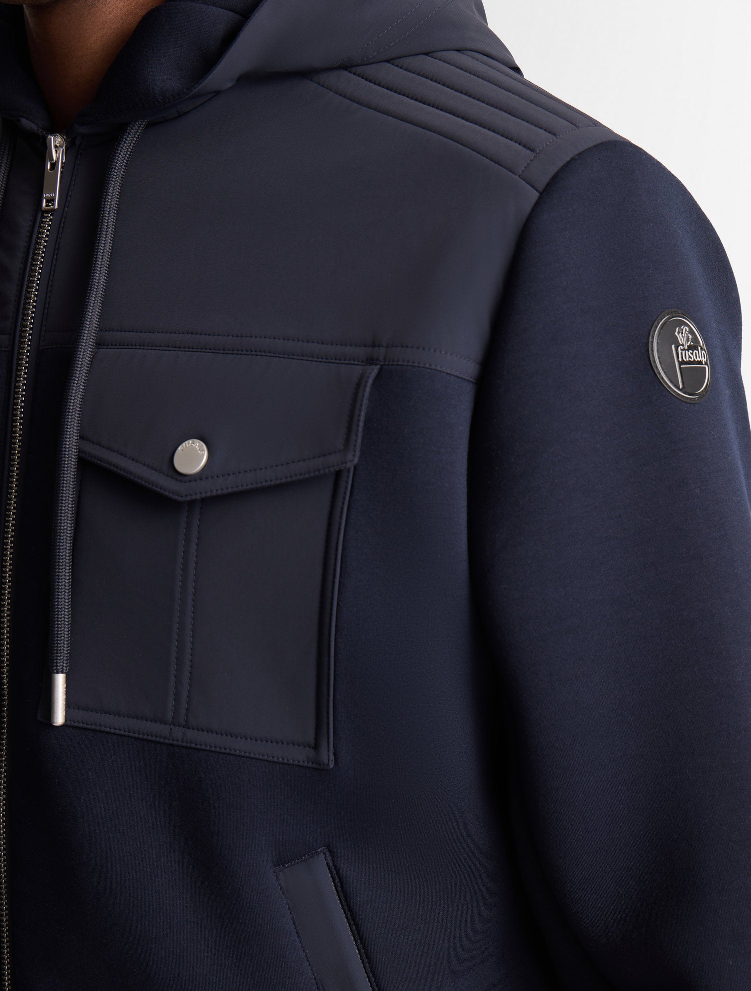 fusalp-blouson-cimarag-hybride-capuche-homme-jersey-nylon image 4