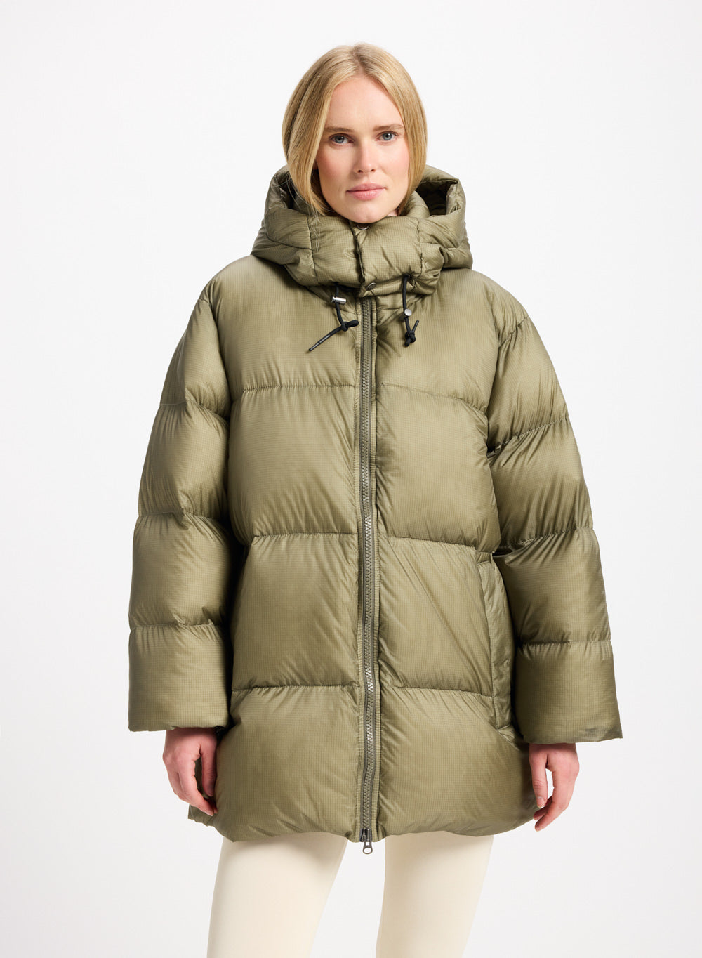 pyrenex-shift-hooded-ripstop-doudoune-chaude-unisexe-kaki image 2