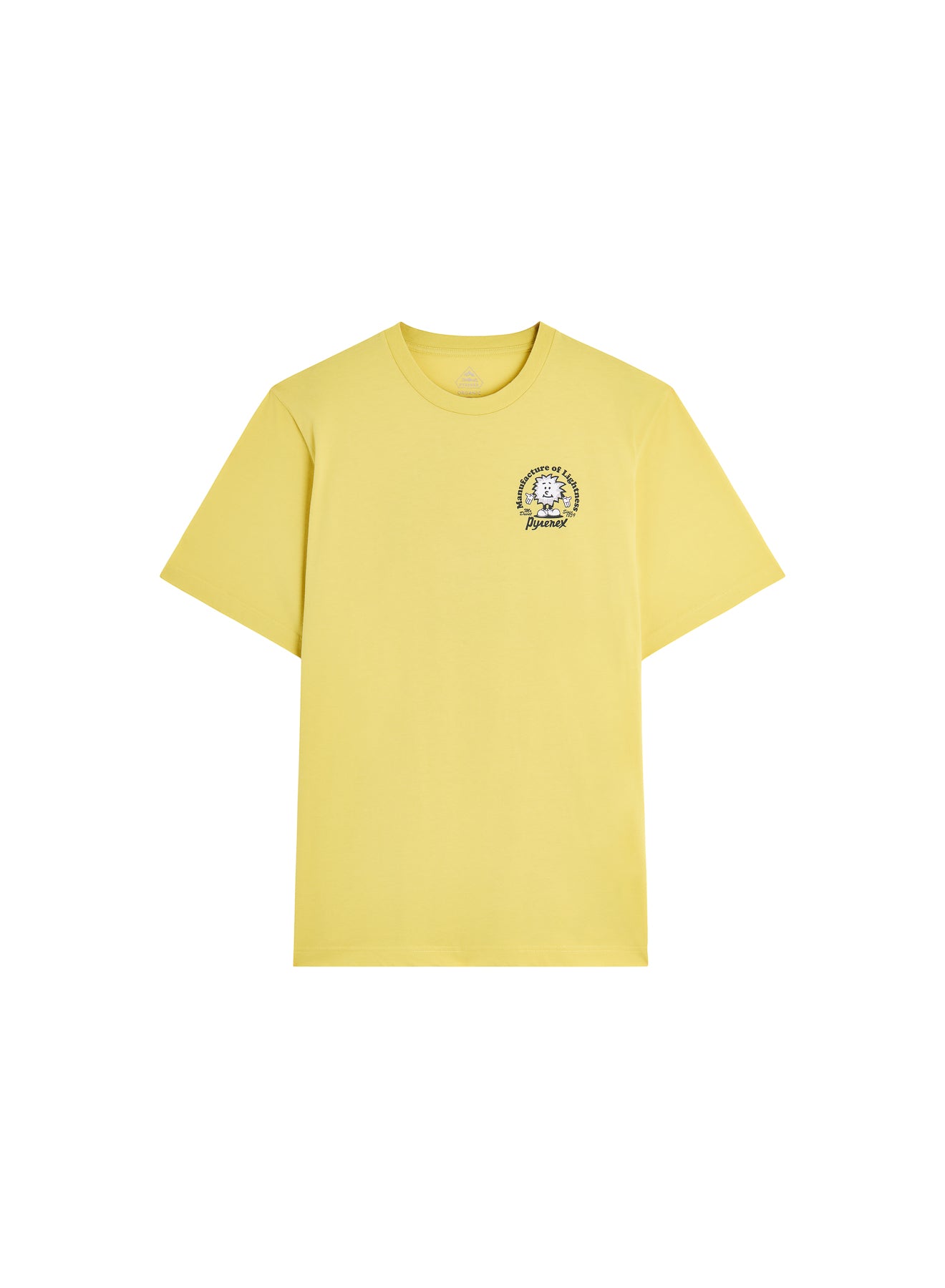 pyrenex-mfg-tee-t-shirt-unisexe-en-coton-biologique-jaune image 7