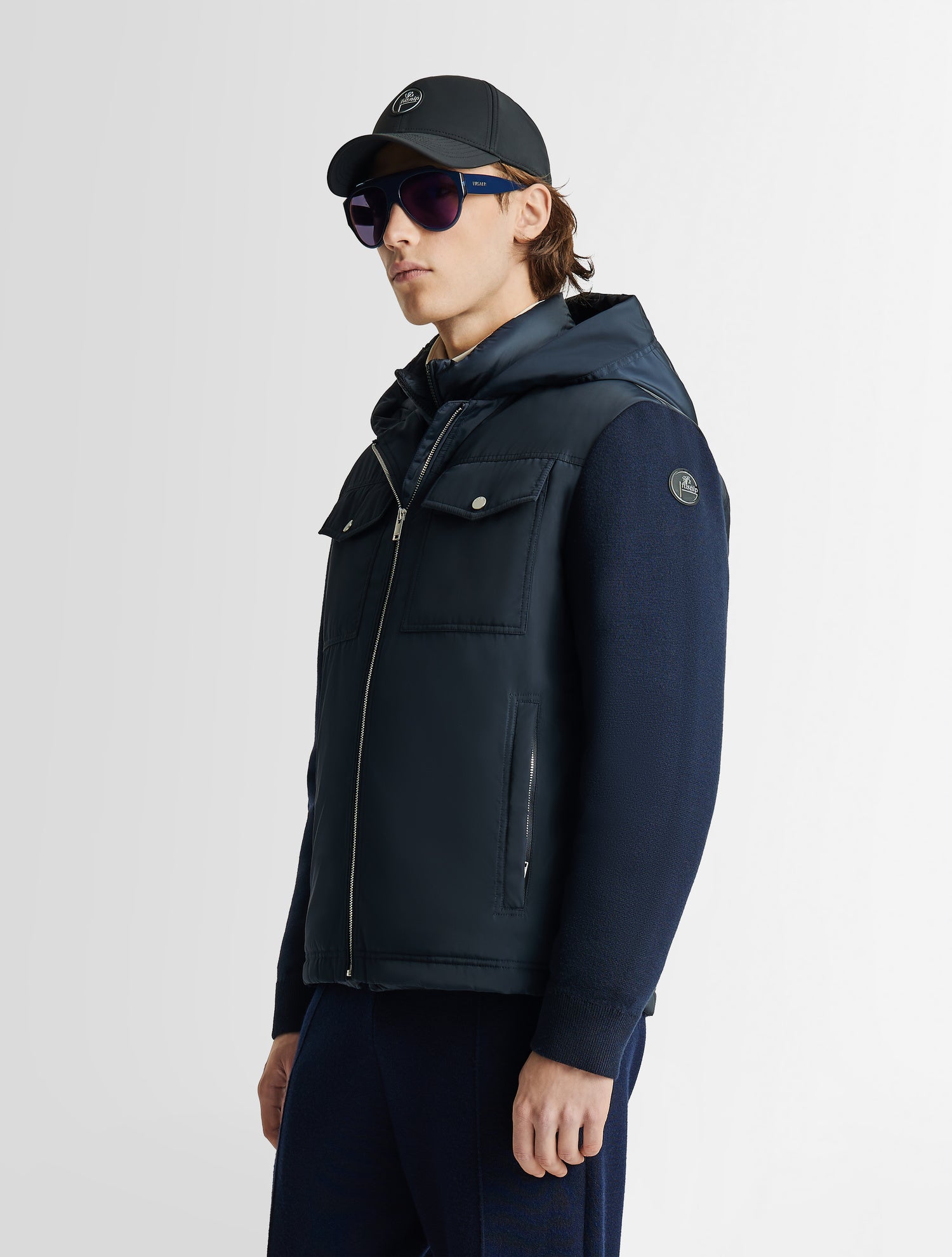 fusalp-veste-beveo-femme-technique-manches-laine-m-rinos-capuche image 2