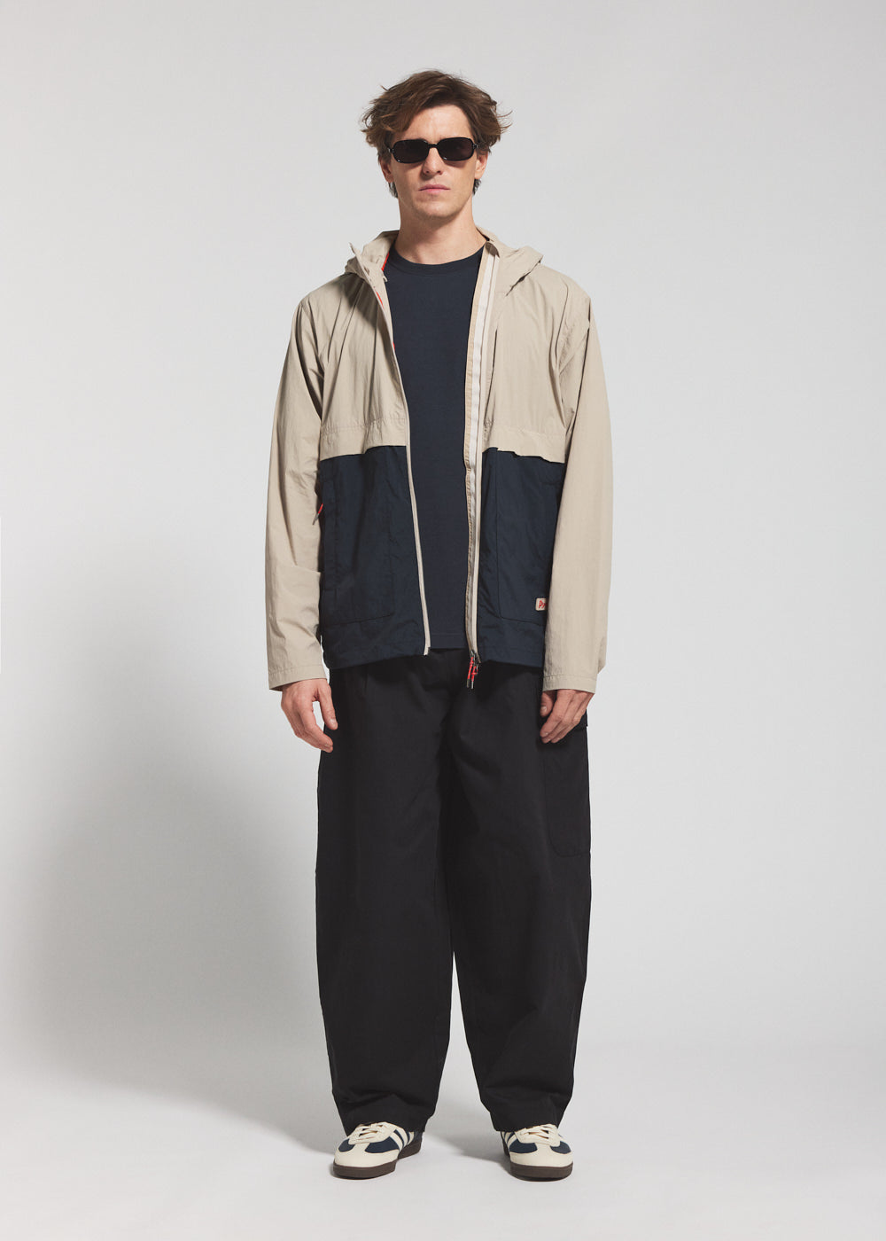 pyrenex-soulere-coupe-vent-unisexe-capuche-beige image 3
