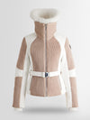 fusalp-gitu-veste-de-ski-femme-smock-ceinture-fourrure image 6