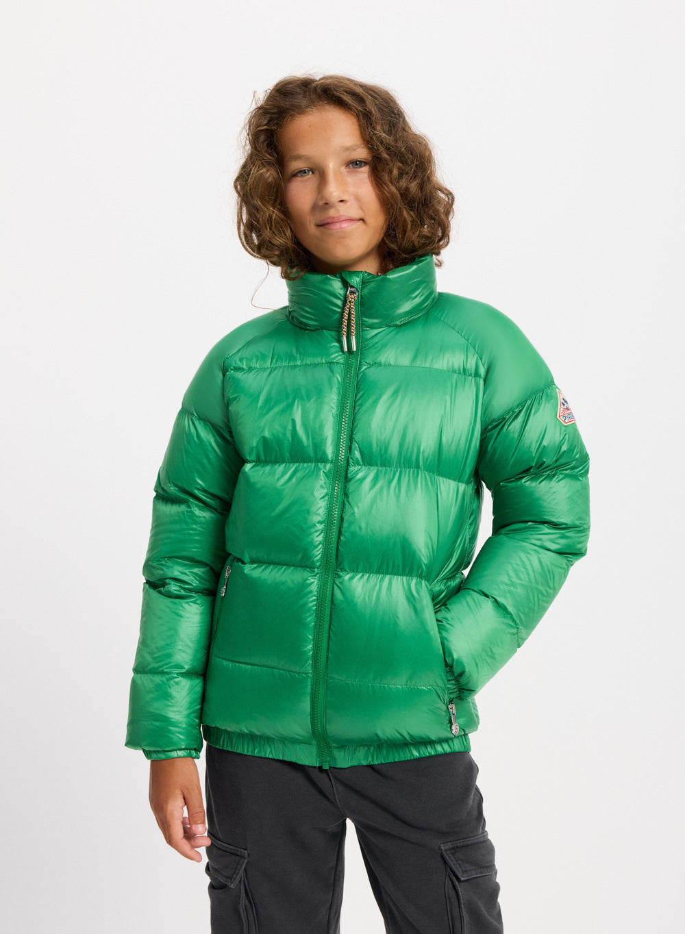 pyrenex-vintage-mythic-doudoune-enfant-verte-8-16-ans image 2