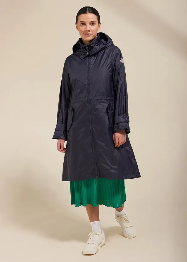 pyrenex-ariane-coupe-vent-long-femme-deep-ink-d-perlant image 1