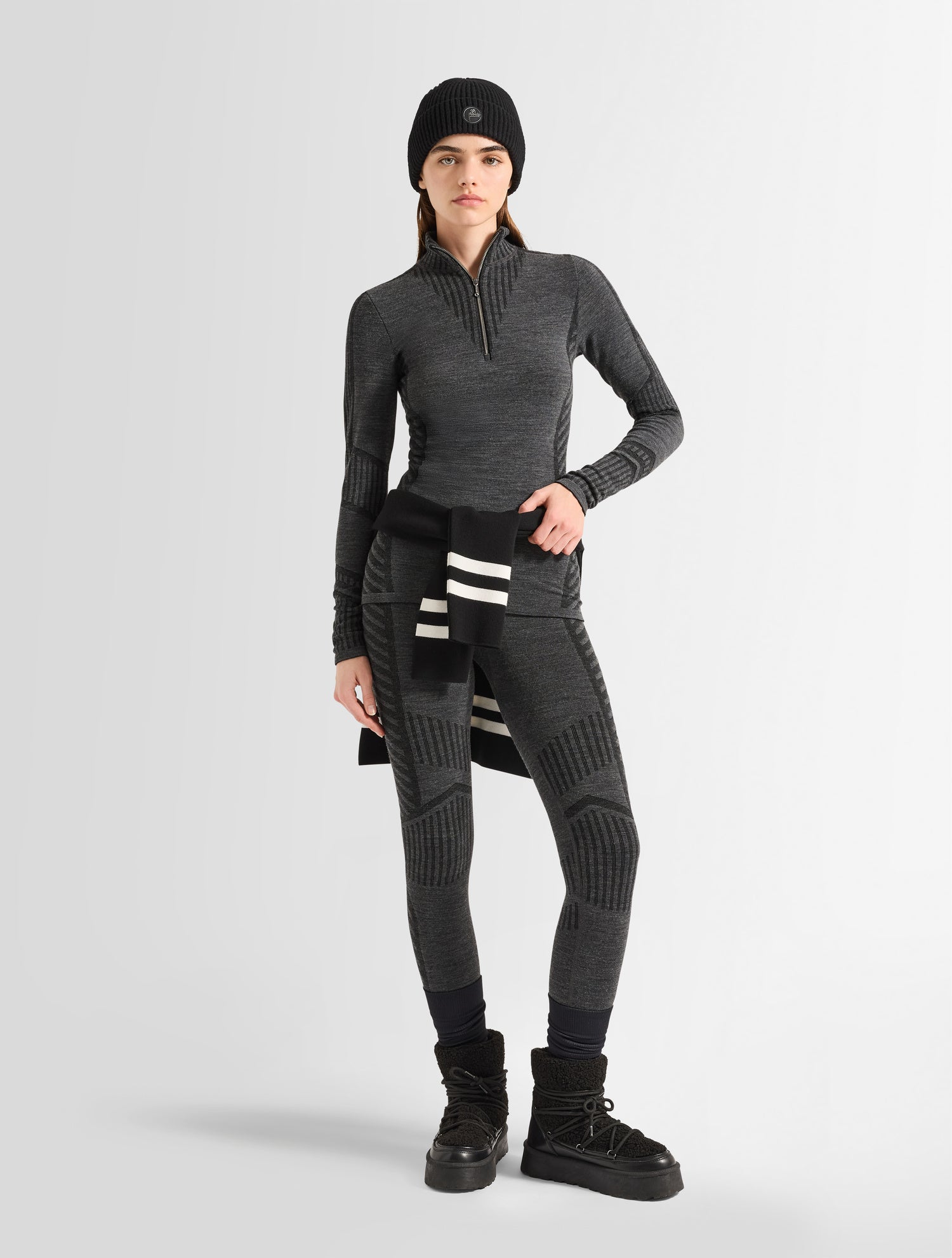 fusalp-seama-sous-pull-sans-coutures-laine-demi-zip image 1