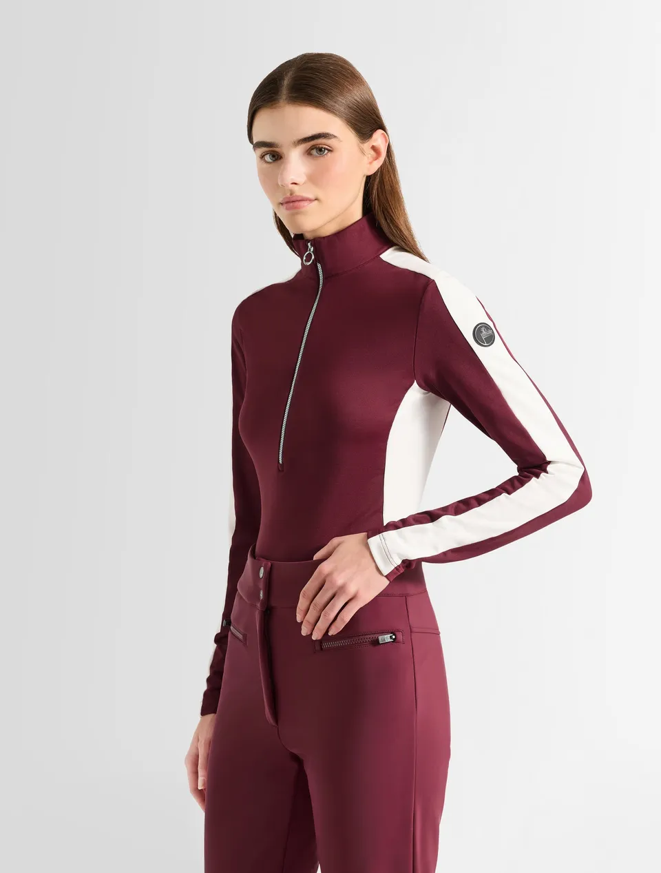 fusalp-sous-pull-negam-femme-sous-pull-ski-col-zipp image 1