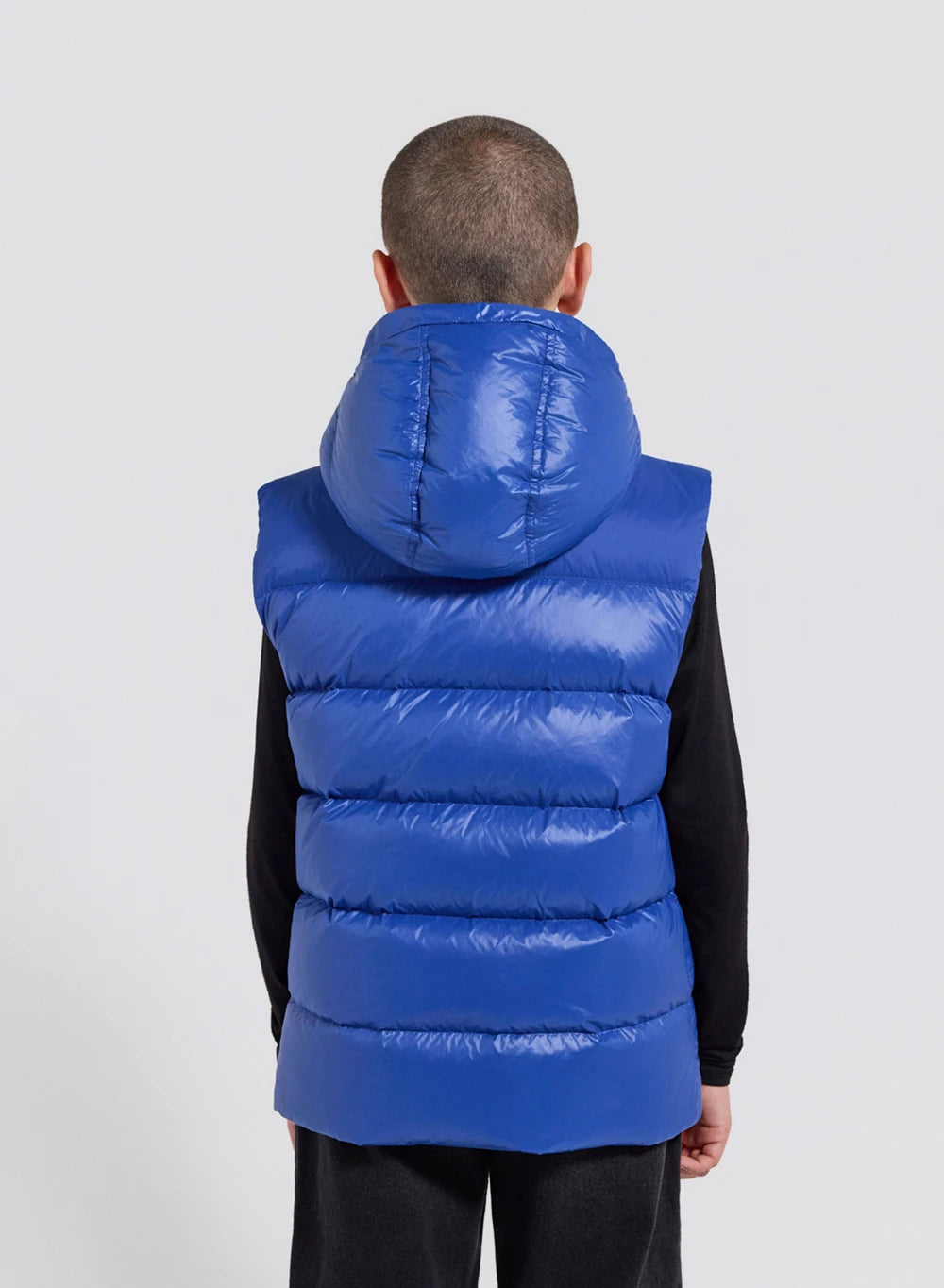 pyrenex-john-gilet-doudoune-sans-manches-enfant-capuche-bleu image 5