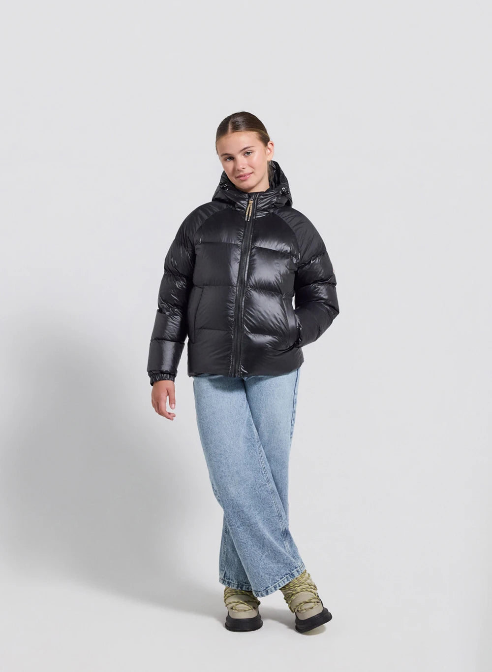 pyrenex-sten-doudoune-capuche-enfant-unisexe-noire-duvet-naturel image 4