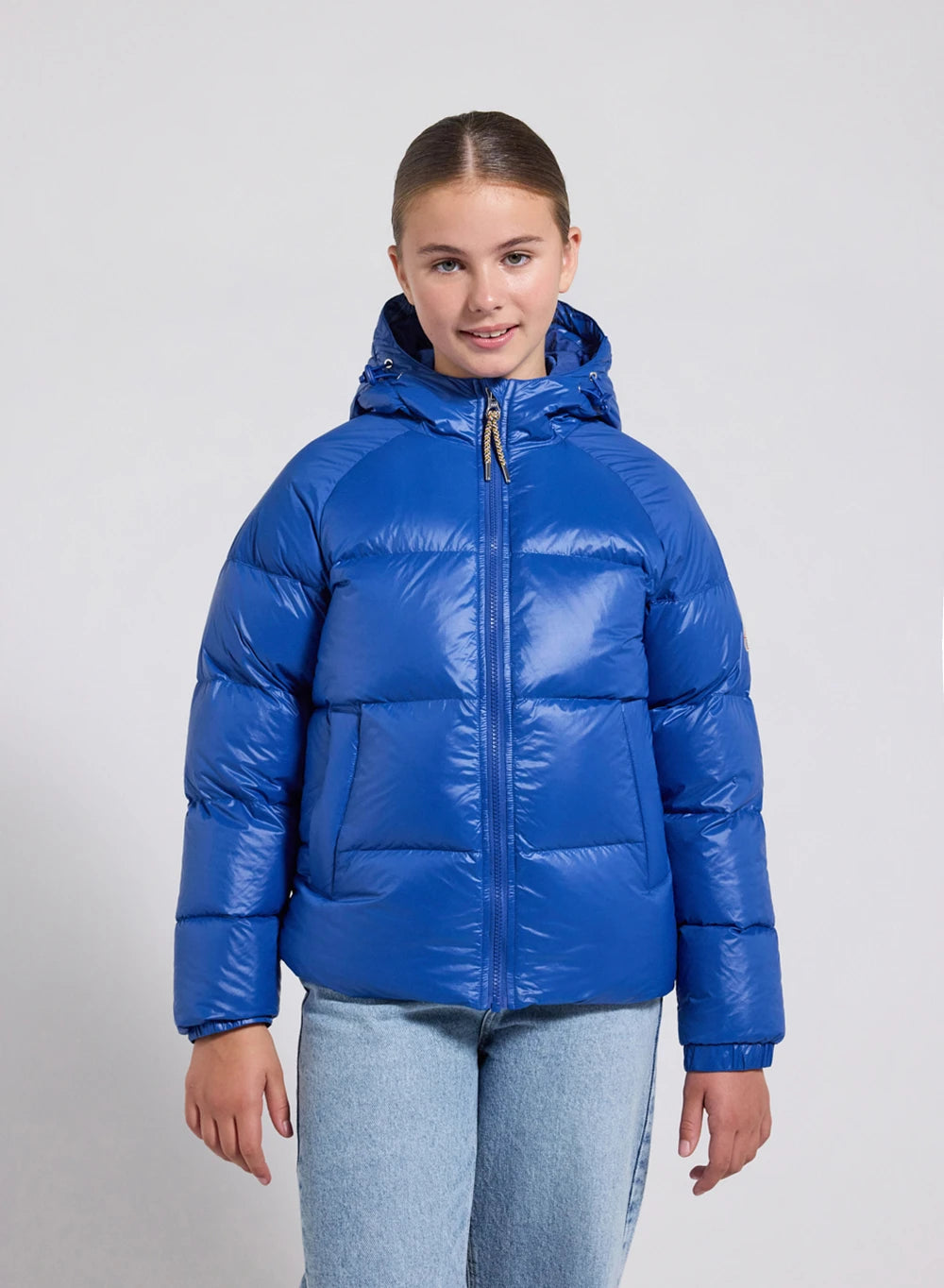 pyrenex-sten-doudoune-capuche-enfant-bleue image 2