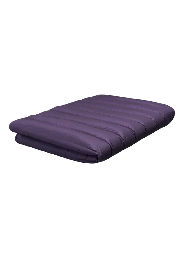 pyrenex-monaco-plaid-en-duvet-naturel-raisin image 1