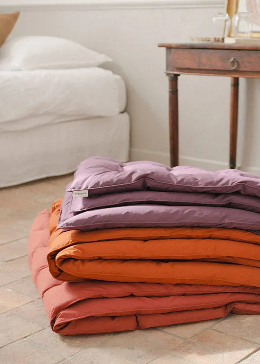 pyrenex-caresse-plaid-duvet-raisin image 1