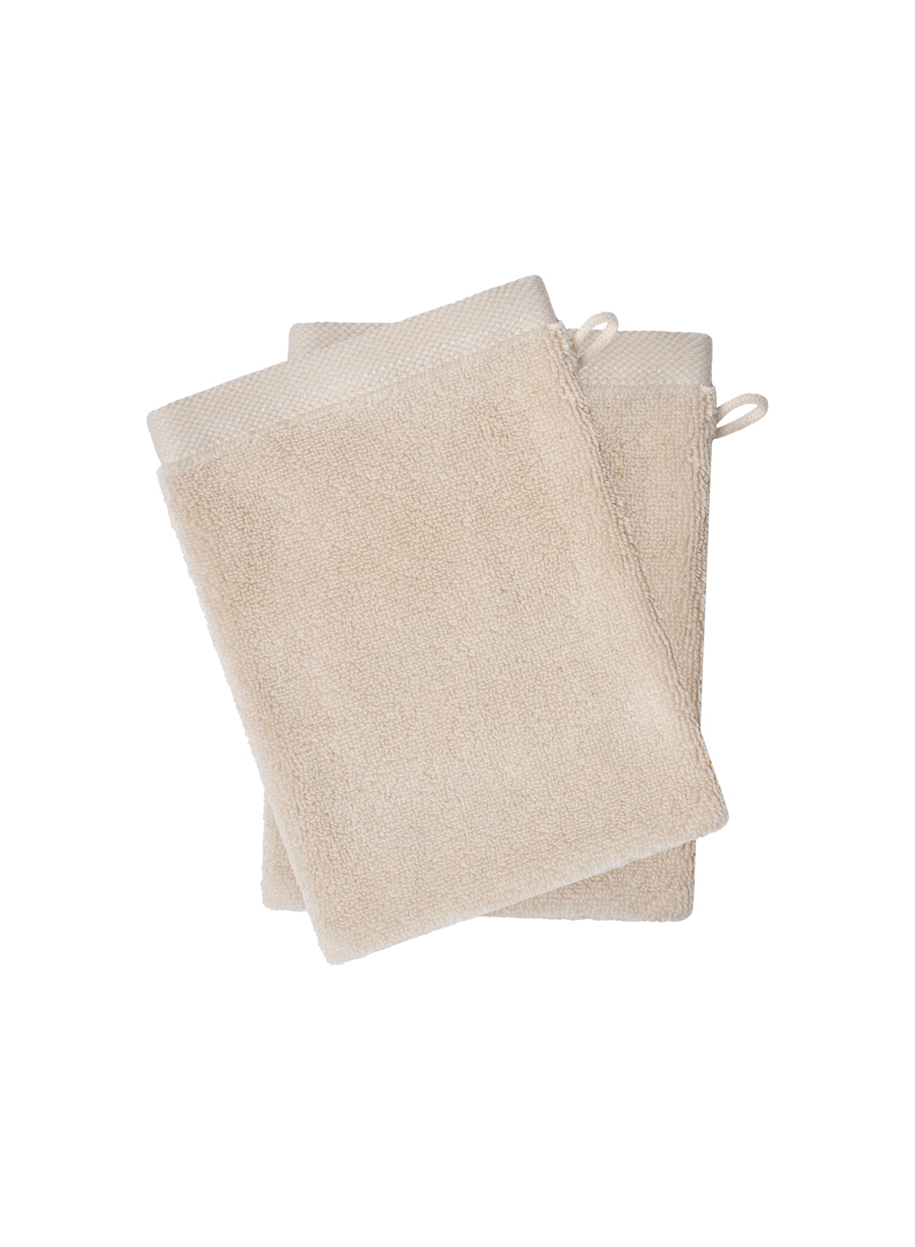 pyrenex-hana-set-de-2-gants-de-toilette-cru-600-g-m image 5