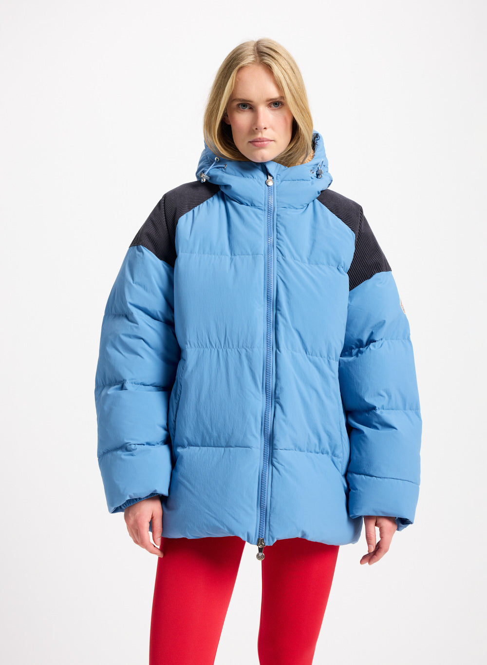 pyrenex-retro-sten-doudoune-unisexe-bleu-ciel-en-duvet-naturel image 2