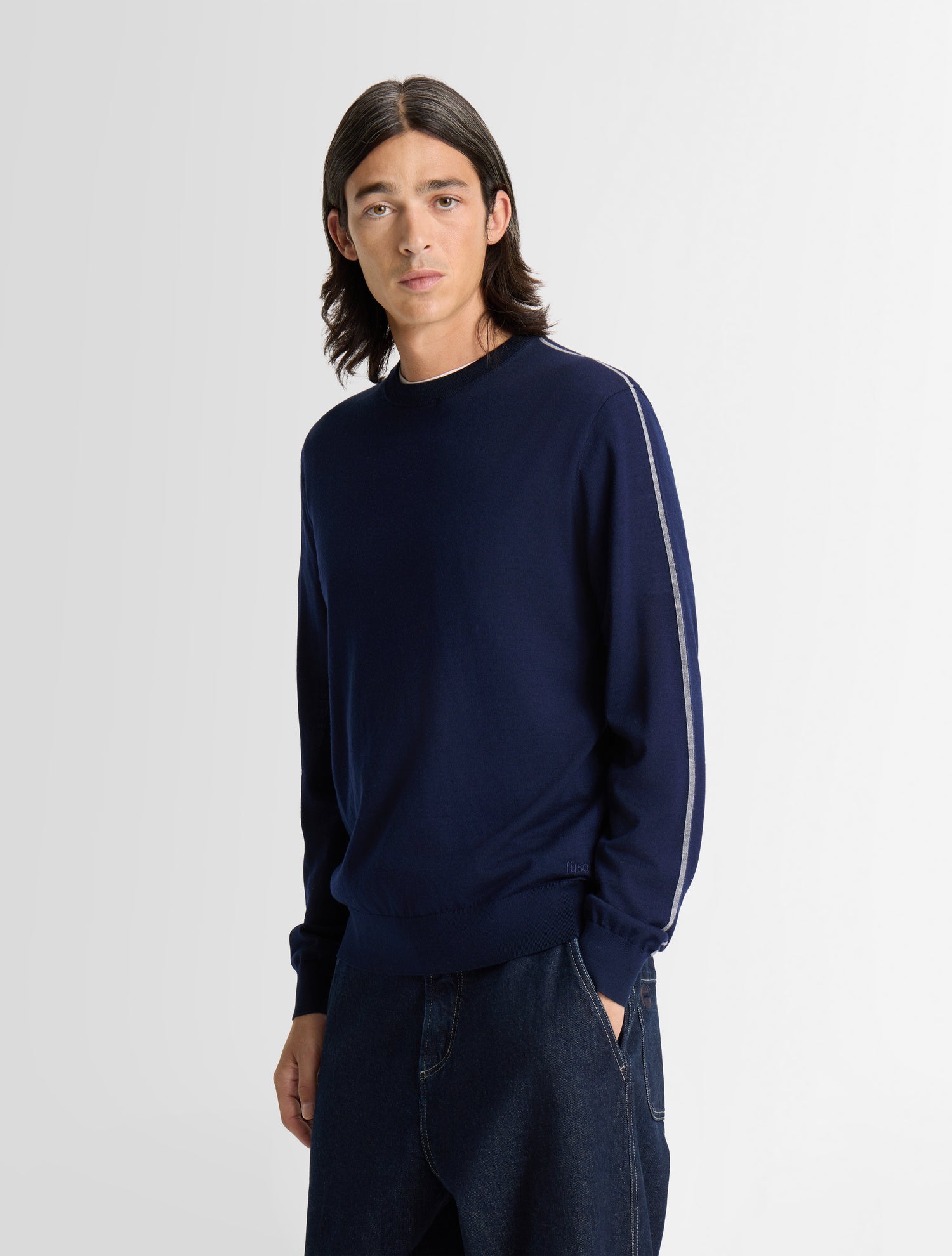 fusalp-nayral-pull-col-rond-laine-et-soie-2 image 2