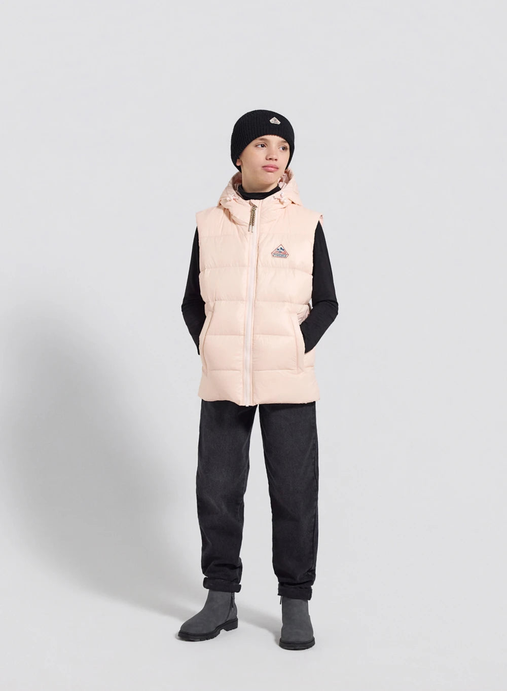 pyrenex-john-gilet-sans-manches-enfant-rose-p-le image 4