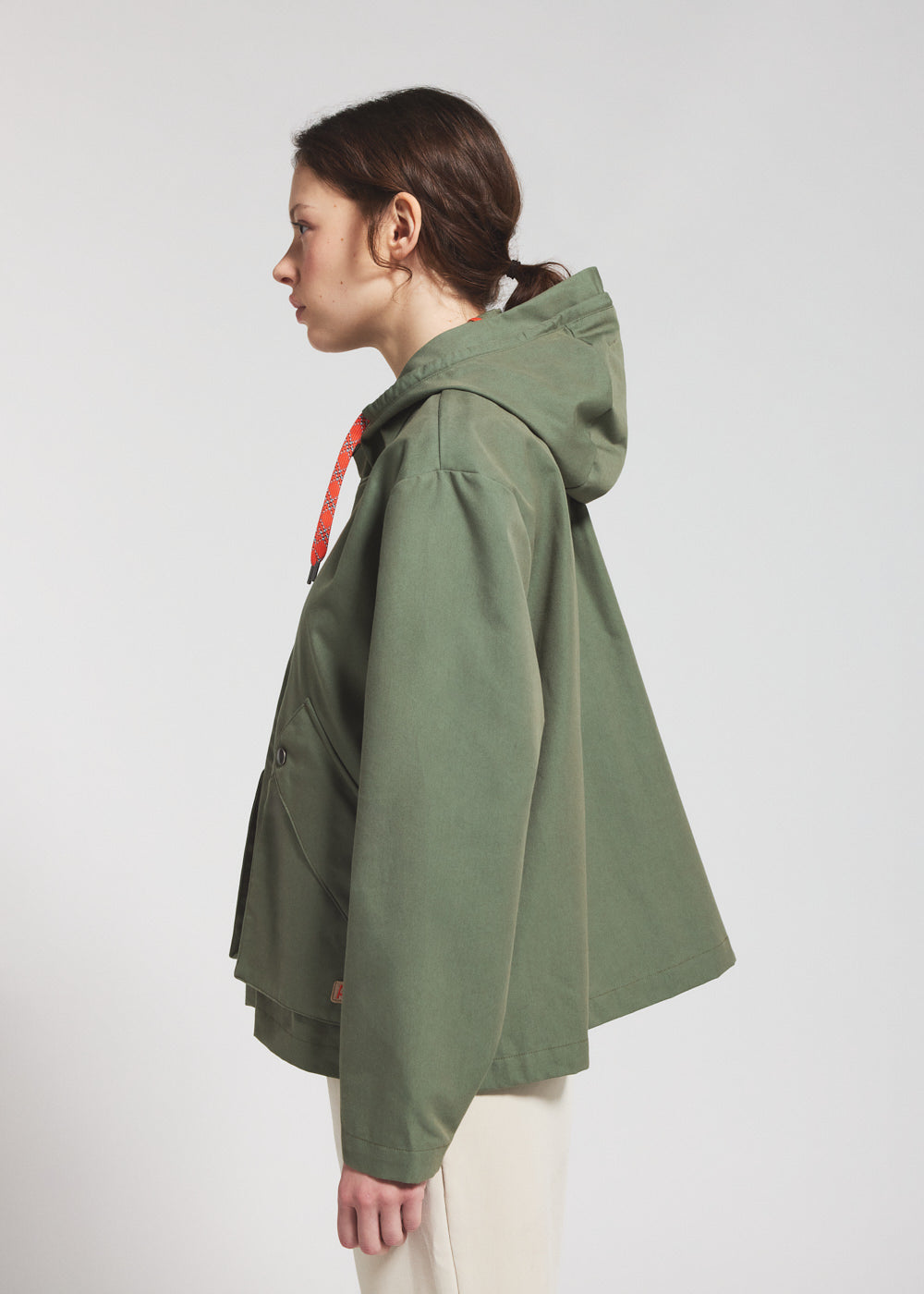 pyrenex-waterfall-veste-l-g-re-capuche-femme-khaki image 3