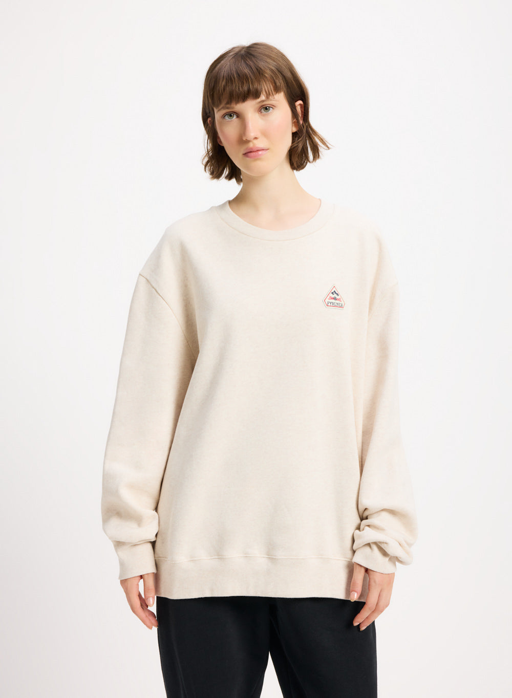 pyrenex-escou-sweatshirt-coton-bio-cr-me image 2