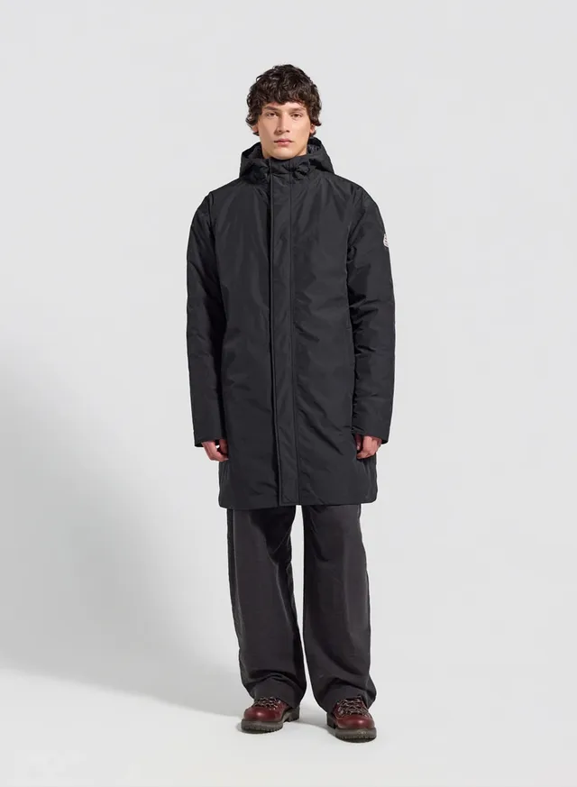 pyrenex-puigmal-parka-matelass-e-imperm-able-longue-homme-noire image 1