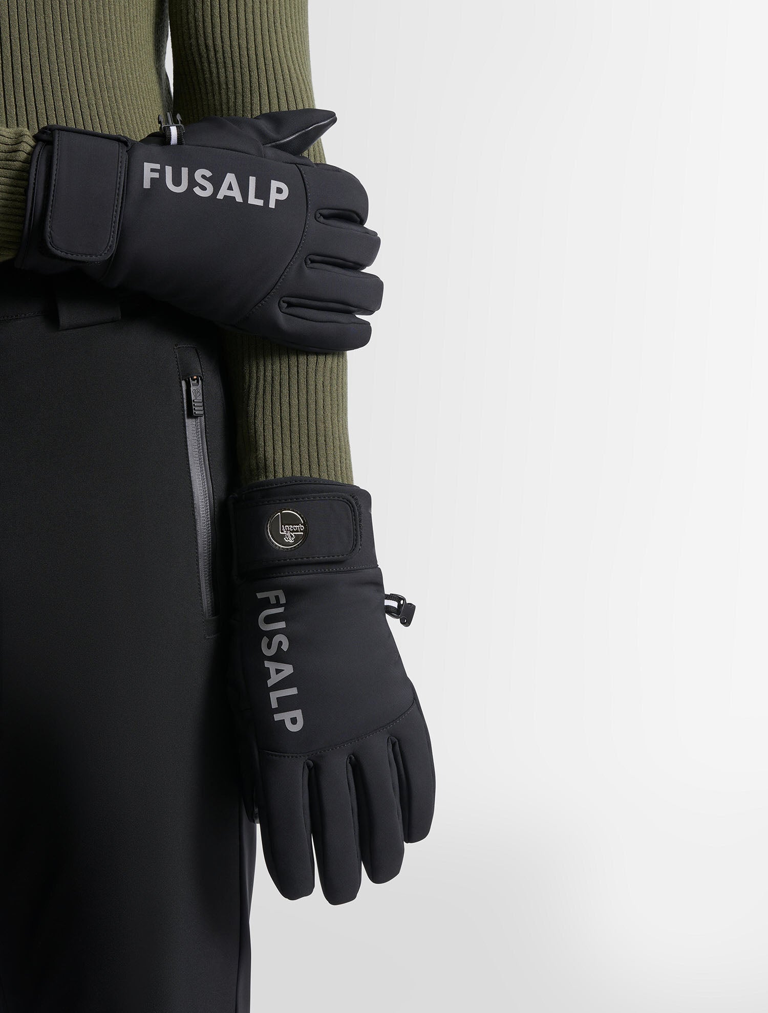 fusalp-rock-glove-gants-de-ski-softshell-primaloft image 4